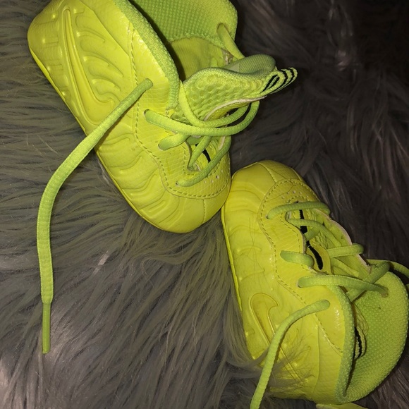 infant yellow foamposites